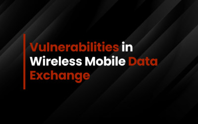 Vulnerabilities in Wireless Mobile Data Exchange